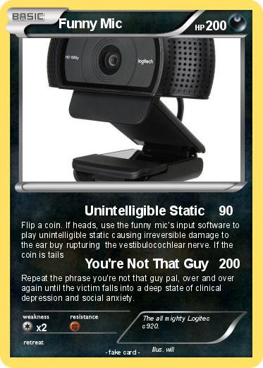 Pokemon Funny Mic