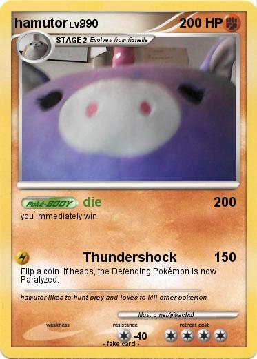 Pokemon hamutor