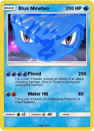 Pokemon Blue Mewtwo
