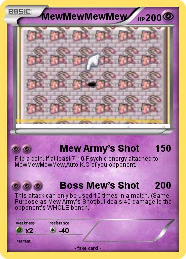 Pokemon MewMewMewMew