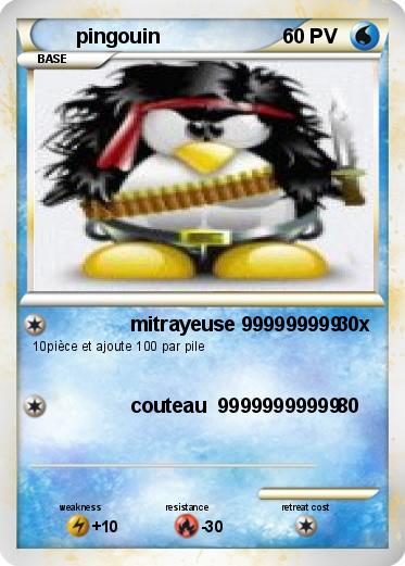 Pokemon pingouin