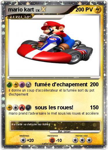 Pokemon mario kart