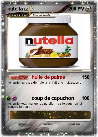 Pokemon nutella