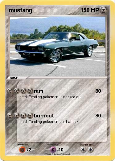 Pokemon mustang