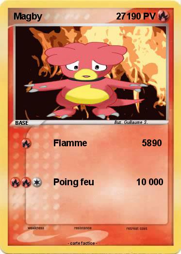 Pokemon Magby                              27