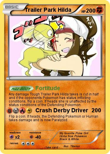 Pokemon Trailer Park Hilda