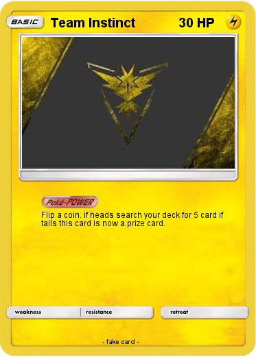 Pokemon Team Instinct