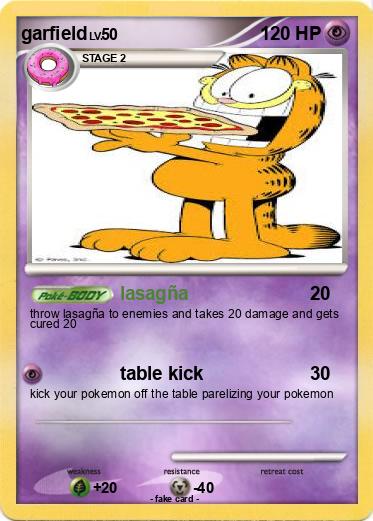 Pokemon garfield