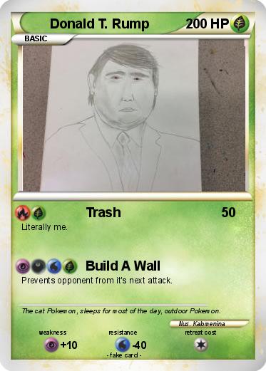 Pokemon Donald T. Rump