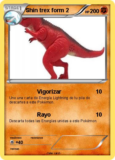Pokemon Shin trex form 2