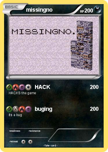 Pokemon missingno