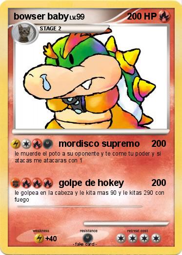 Pokemon bowser baby