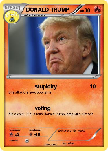 Pokemon DONALD TRUMP