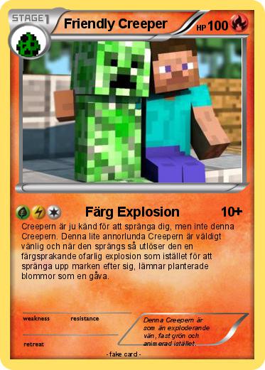 Pokemon Friendly Creeper