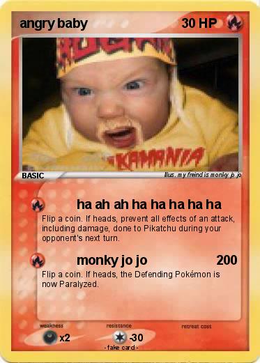 Pokemon angry baby