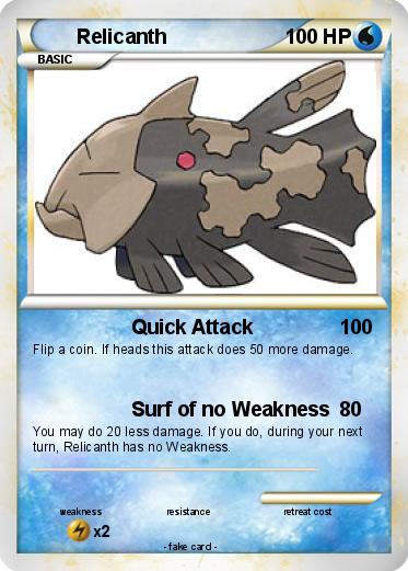 Pokemon Relicanth
