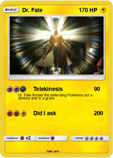 Pokemon Dr. Fate