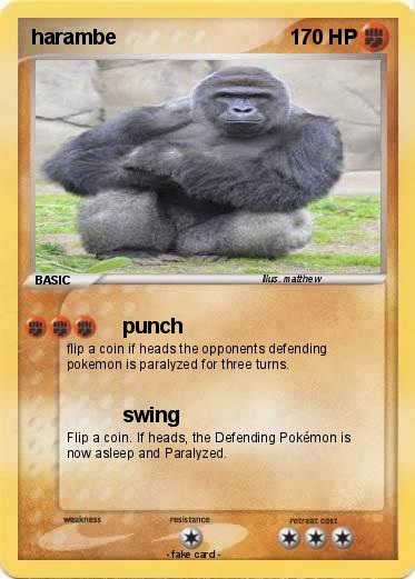 Pokemon harambe