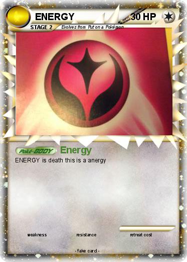 Pokemon ENERGY