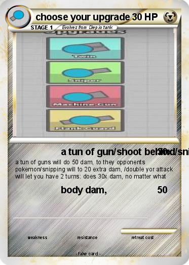 Pokemon choose your upgrade