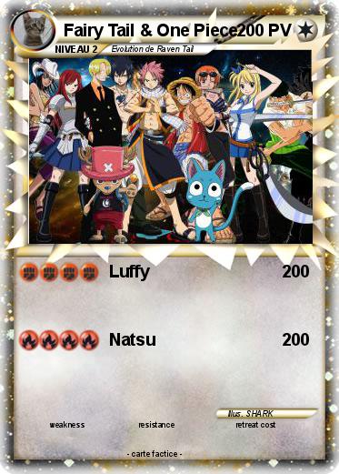 Pokemon Fairy Tail & One Piece