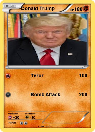 Pokemon Donald Trump