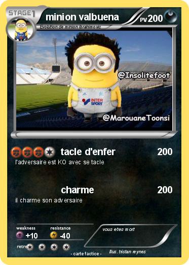 Pokemon minion valbuena