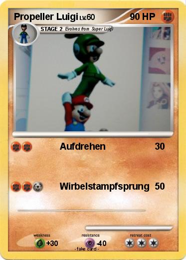 Pokemon Propeller Luigi