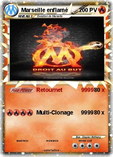 Pokemon Marseille enflamé