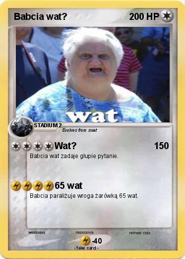 Pokemon Babcia wat?