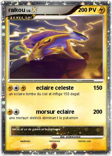 Pokemon raikou