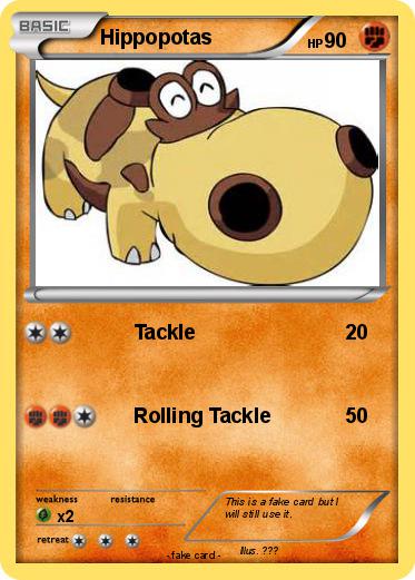 Pokemon Hippopotas