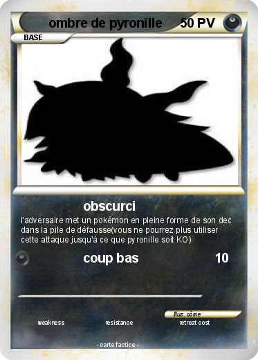 Pokemon ombre de pyronille
