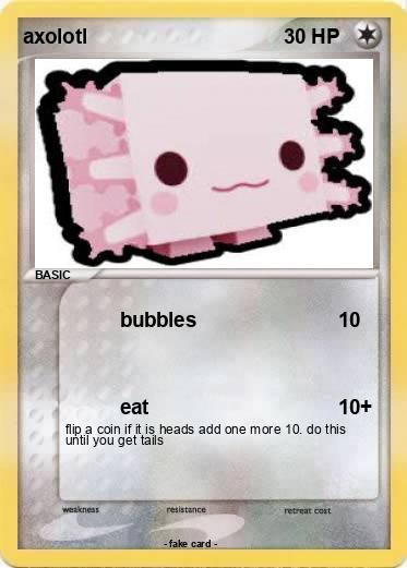 Pokemon axolotl