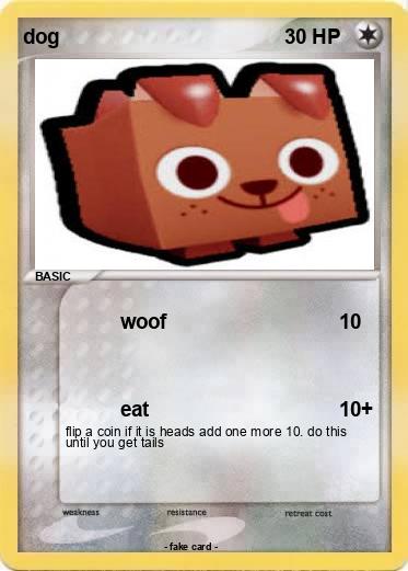 Pokemon dog