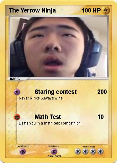 Pokemon The Yerrow Ninja