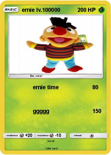 Pokemon ernie lv.100000