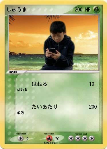 Pokemon しゅうま