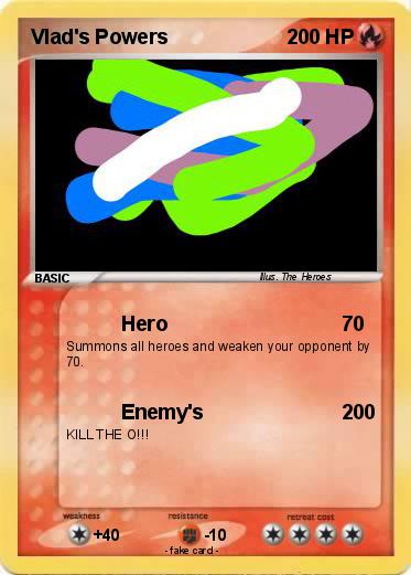 Pokemon Vlad's Powers