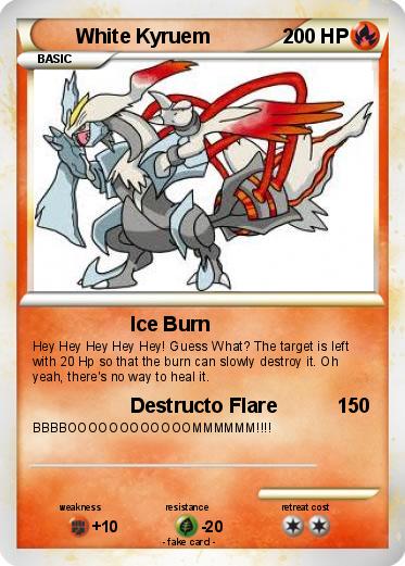 Pokemon White Kyruem