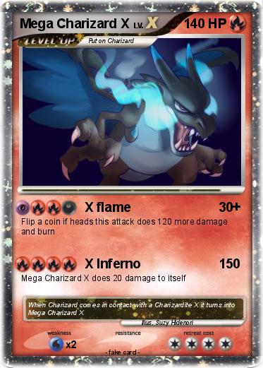 Pokemon Mega Charizard X
