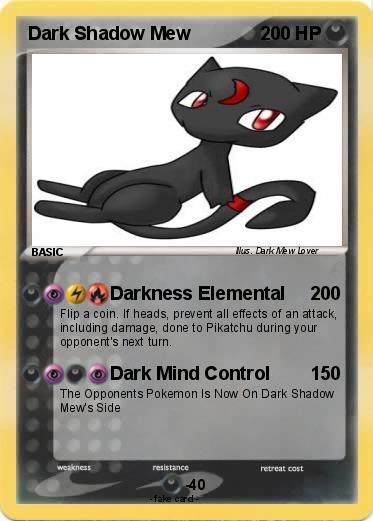 Pokemon Dark Shadow Mew