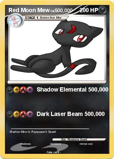 Pokemon Red Moon Mew