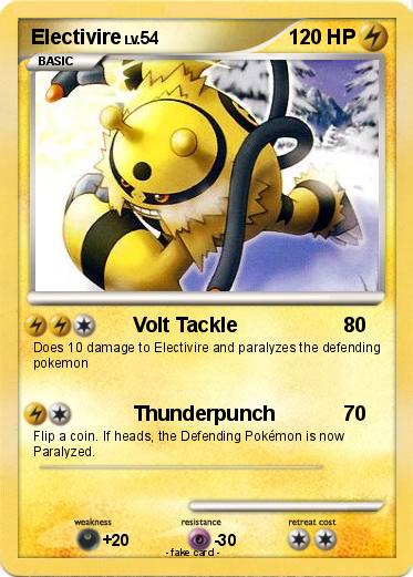 Pokemon Electivire