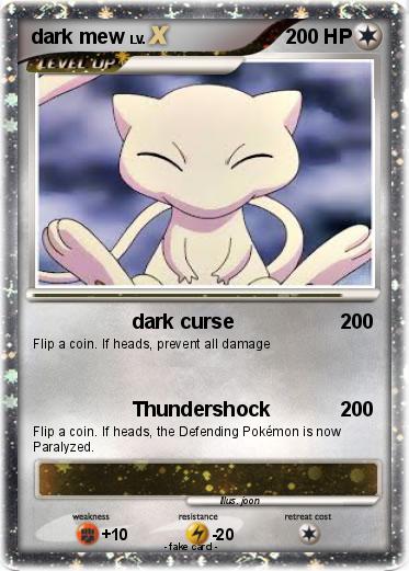Pokemon dark mew