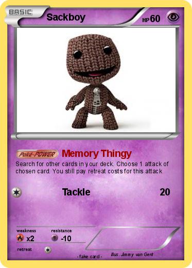 Pokemon Sackboy