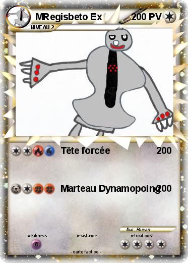Pokemon MRegisbeto Ex