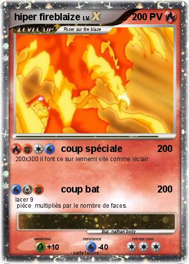Pokemon hiper fireblaize