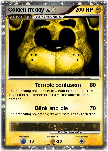 Pokemon Golden freddy