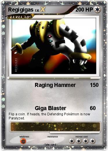 Pokemon Regigigas